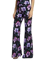 Lener Floral Wide-Leg Pants