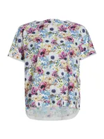 Gretchen Floral Jersey Tee