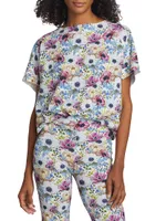 Gretchen Floral Jersey Tee