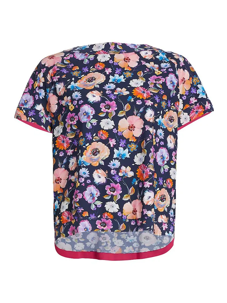 Gretchen Sje Floral Jersey T-Shirt