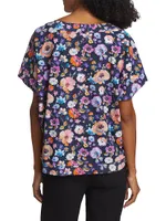 Gretchen Sje Floral Jersey T-Shirt