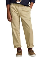 Little Boy's & Boy's Twill Chino Pants