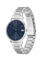 Crocorigin Stainless Steel Bracelet Watch/40MM