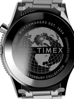 Waterbury Traditional GMT Stainless Steel Bracelet Watch