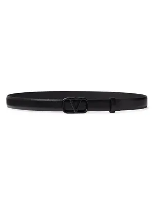 Vlogo Signature Belt Shiny Calfskin 20mm