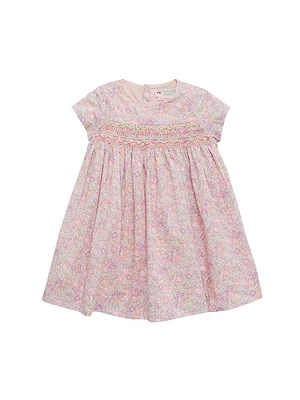 Baby Girl's & Little Maruska Floral Smocked Dress