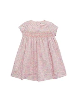 Baby Girl's & Little Maruska Floral Smocked Dress