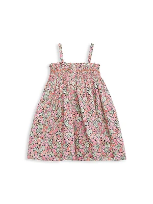 Baby Girl's & Little Floral Smocked Dress