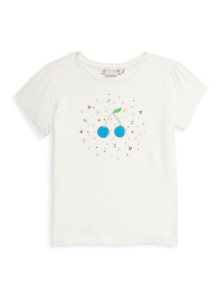 Little Girl's & Girl's Cherry T-Shirt