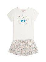 Little Girl's & Girl's Cherry T-Shirt