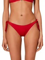 Flamme Low-Waist String Bikini Bottom