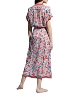 Mya Floral Midi-Dress