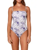 Facette Printed One-Piece Swimsuit
