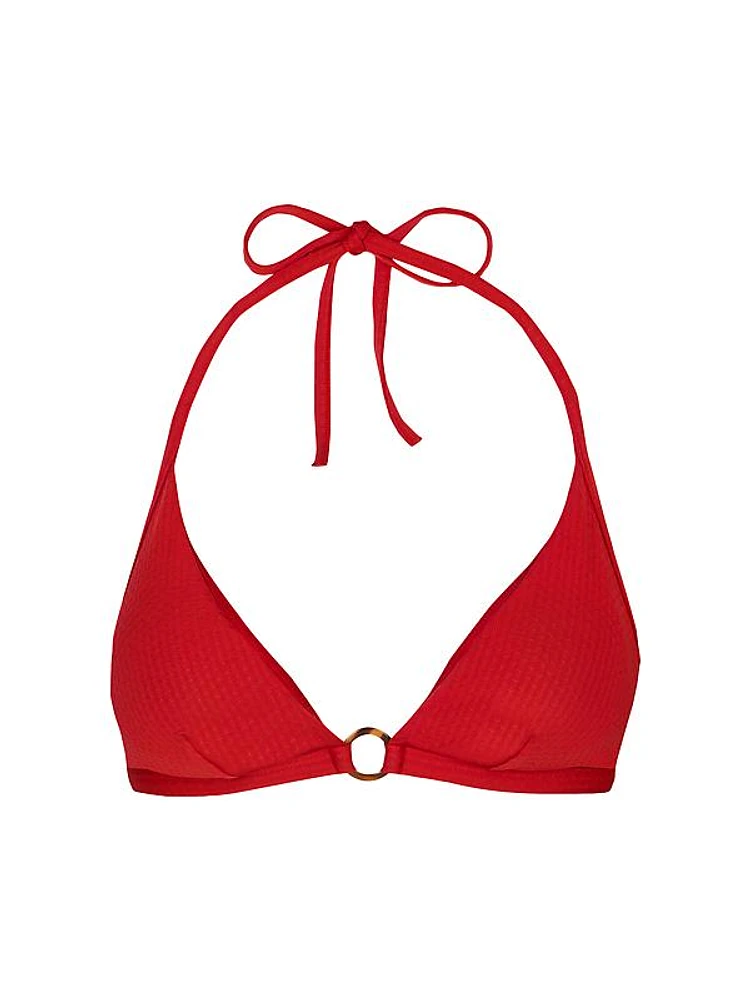 Flechett O-Ring Triangle Bikini Top