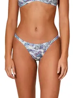 Fraz Printed Bikini Bottom