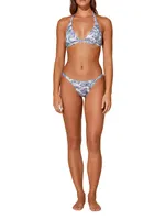 Fraz Printed Bikini Bottom