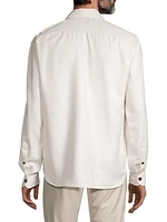 Silk-Cashmere Overshirt