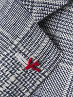 Glen Plaid Linen-Cashmere Sport Jacket