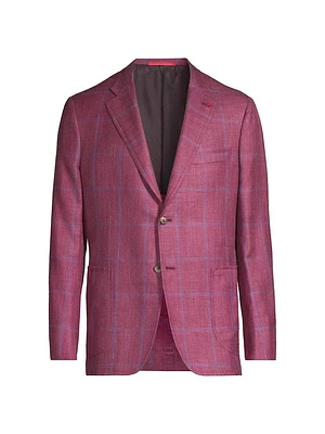 Windowpane Capri Sport Jacket