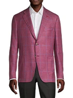 Windowpane Capri Sport Jacket