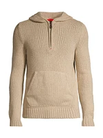 Half-Zip Sweater Hoodie