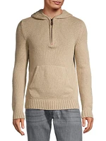 Half-Zip Sweater Hoodie