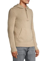 Half-Zip Sweater Hoodie