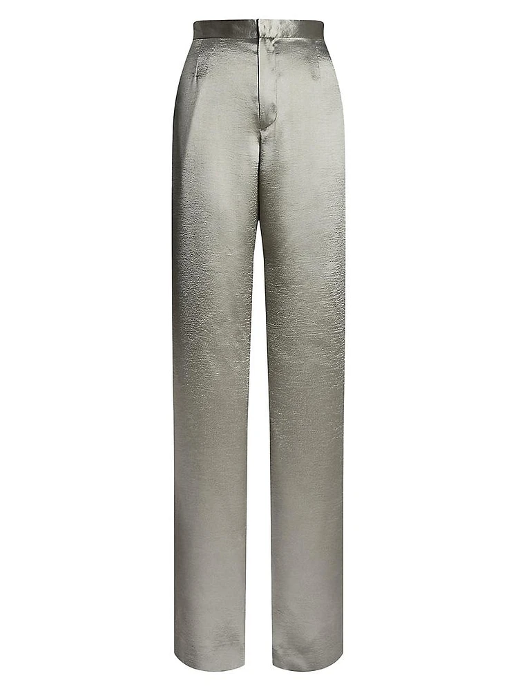 Daniela Hammered Satin Pants