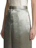 Daniela Hammered Satin Pants