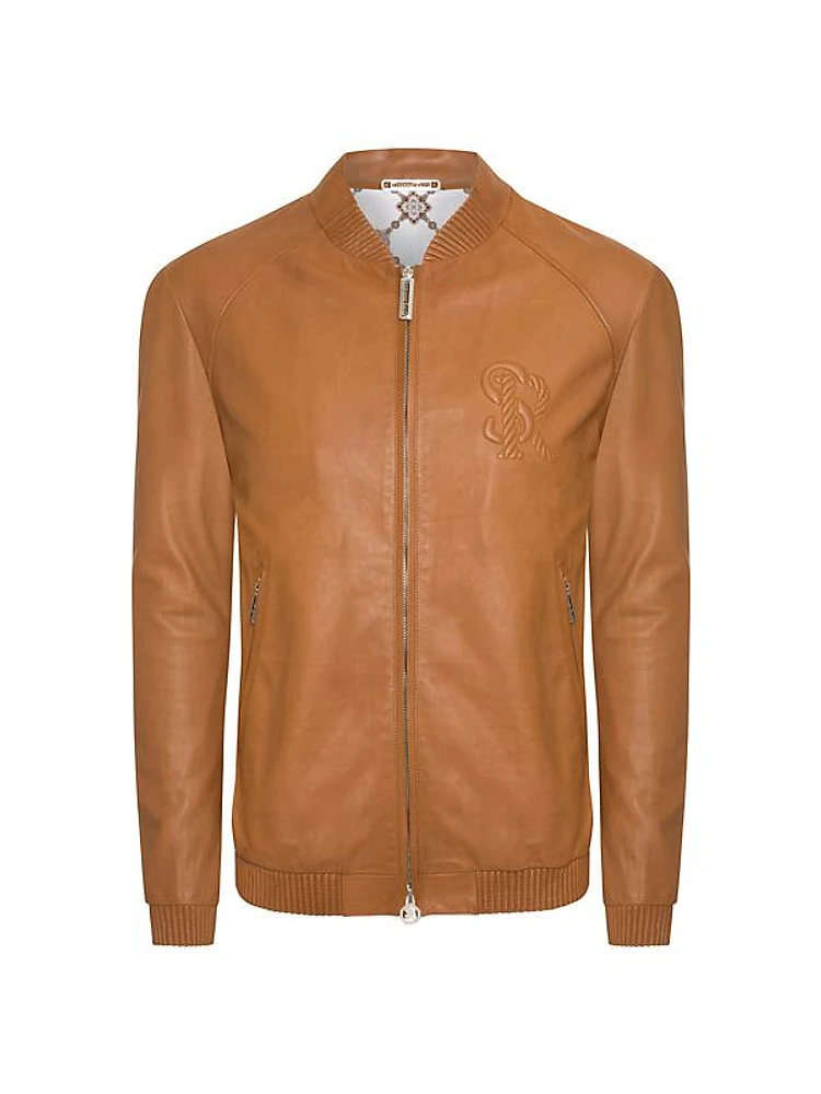 Calfskin Blouson Jacket