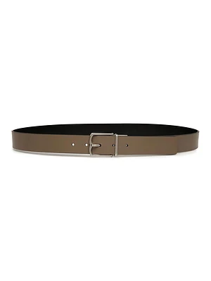 Leather Buckle Belt