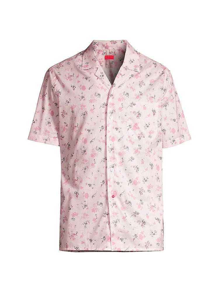 Floral Camp Collar Shirt