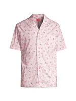 Floral Camp Collar Shirt