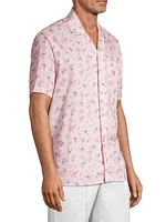 Floral Camp Collar Shirt