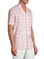 Floral Camp Collar Shirt