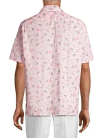Floral Camp Collar Shirt