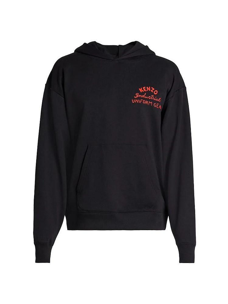 Drawn Varsity Oversized Hoodie