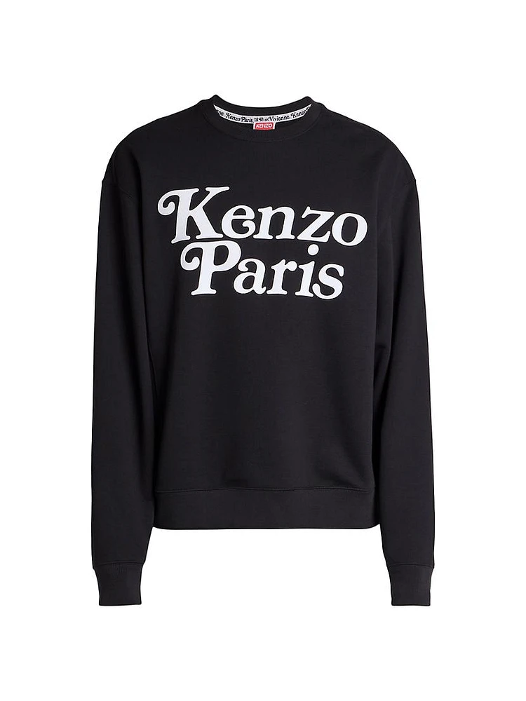 Kenzo x VERDY Logo Cotton Crewneck Sweatshirt