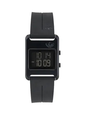 Retro Pop Resin & Silicone Strap Watch/31MM