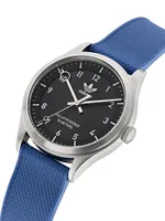 Project One Stainless Steel & Resin Strap Watch/39MM