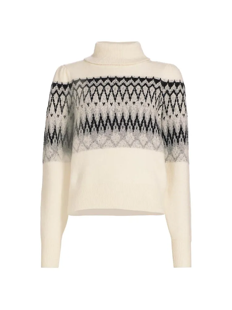 Grace Wool-Blend Jacquard Sweater