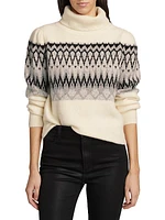 Grace Wool-Blend Jacquard Sweater