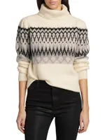 Grace Wool-Blend Jacquard Sweater