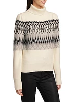 Grace Wool-Blend Jacquard Sweater