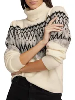 Grace Wool-Blend Jacquard Sweater