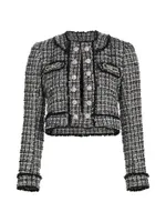 Zio Plaid Tweed Jacket