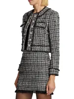 Zio Plaid Tweed Jacket