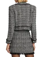 Zio Plaid Tweed Jacket