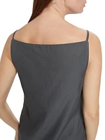 Mihant Sleeveless Button-Up Top