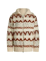 Brooke Fair Isle Knit Jacket